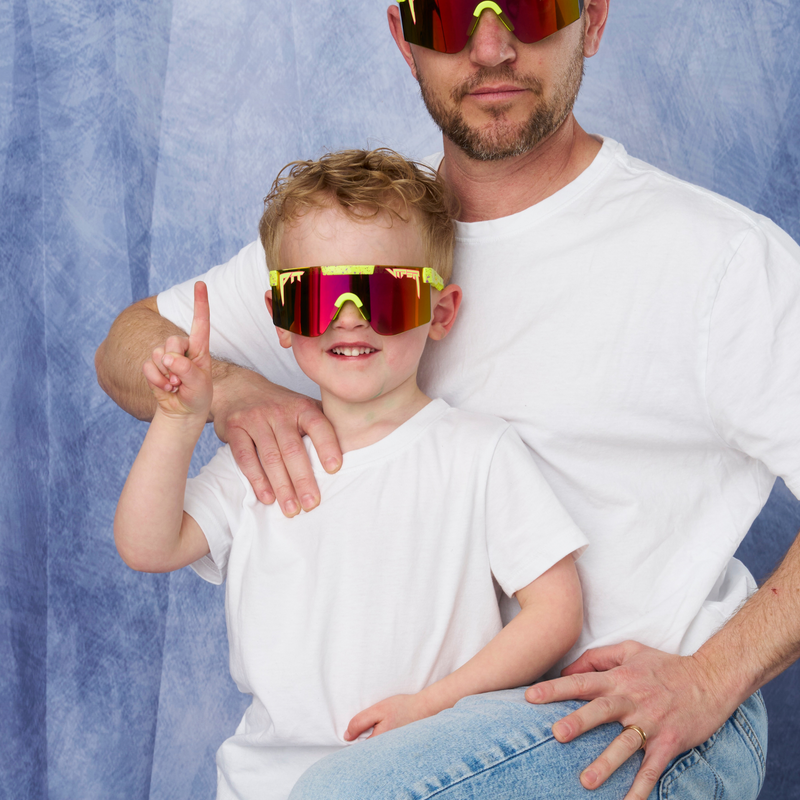 / Rainbow | cheese.JPG | Person wearing The 1993 Junior with Rainbow lens
