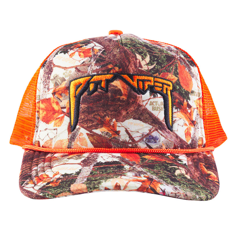  | i_am_being.JPG | Front view of Actualbush Trucker Hat on white background