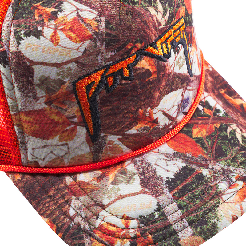  | against_my_will.JPG | Angled view of Actualbush Trucker Hat on white background