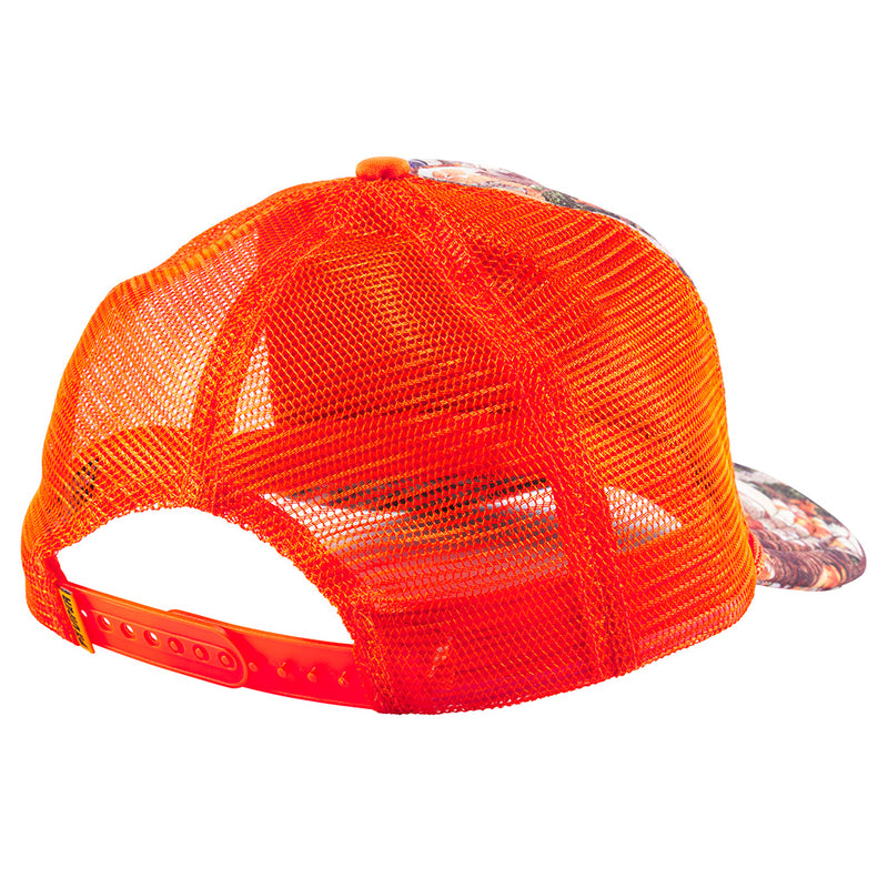  | just_kidding.JPG | Angled view of Actualbush Trucker Hat on white background