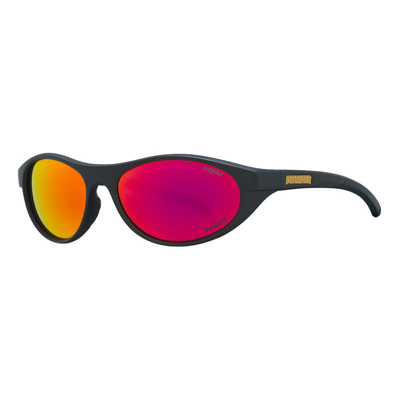 / HDPV Polarized Red | side_view.JPG | Angled view of The Exec Altimeter with hdpv polarized red lens on white background