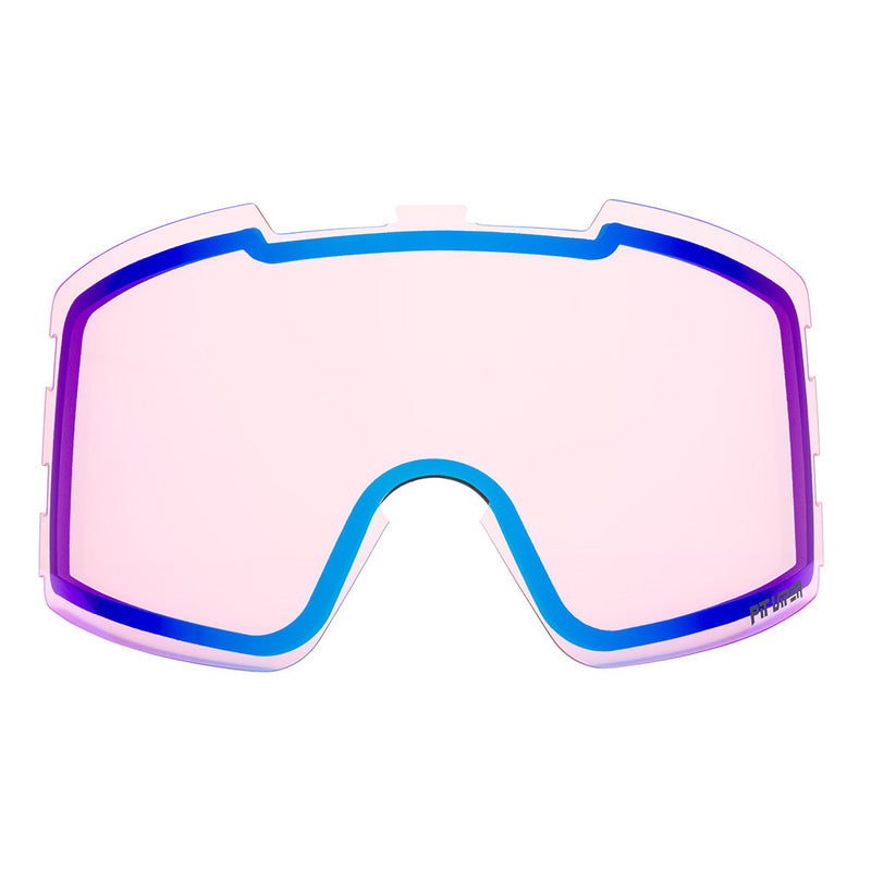 Climax / Large | full_frontal.JPG | Front view of The Backslap Goggle Lens with climax / large lens on white background