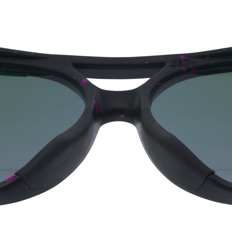 Polarized Z87+ Purple | gotcha_nose.JPG | Studio view of The Ignition Exciters with polarized z87+ purple lens