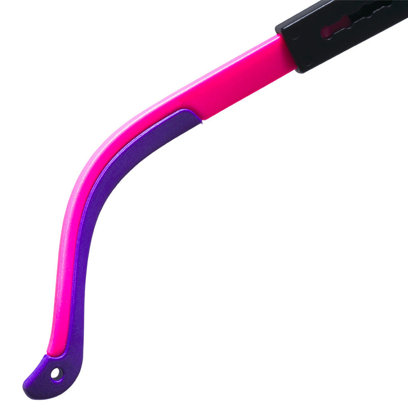 Polarized Z87+ Purple | wow_its_an_earpiece.JPG | Studio view of The Ignition Exciters with polarized z87+ purple lens
