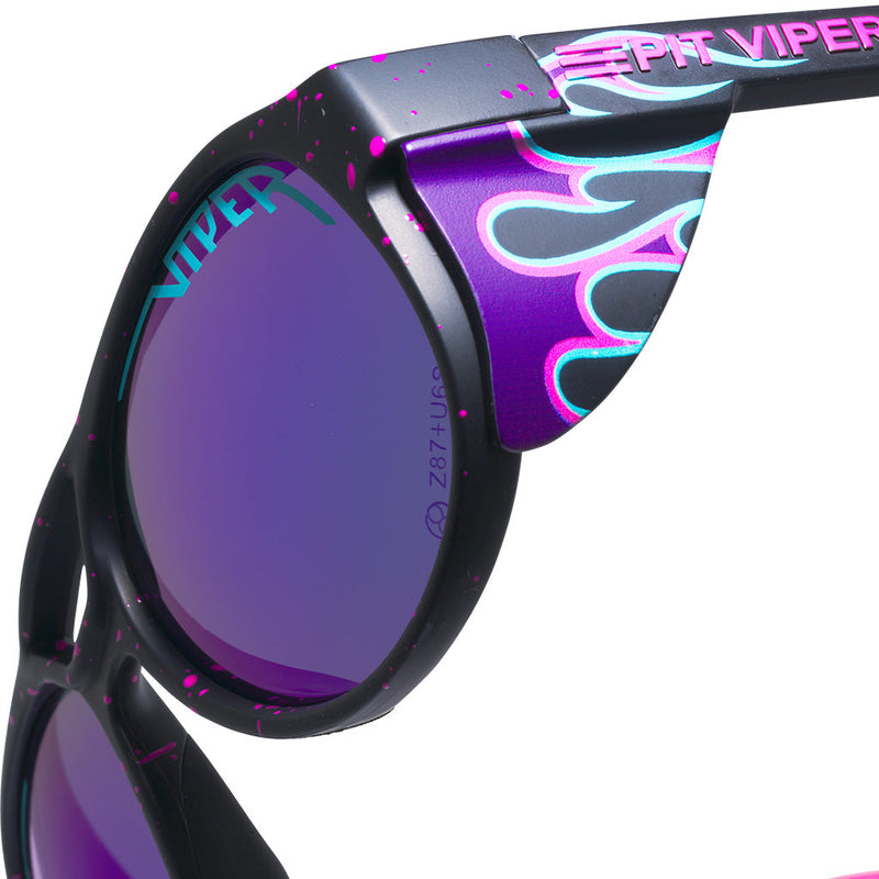 Polarized Z87+ Purple | im_ready_for_my_closeup.JPG | Studio view of The Ignition Exciters with polarized z87+ purple lens