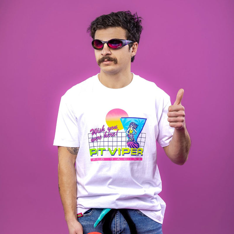 / Pink-Purple | photo_of_person.JPG | Person wearing The Ignition Slammer with Pink-Purple lens