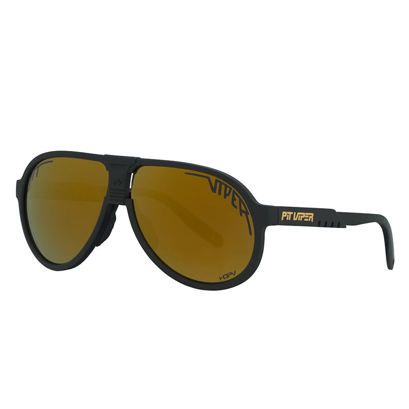 / Polarized Gold | isnt_this_nice.JPG | Angled view of The Exec Jethawk with polarized gold lens on white background