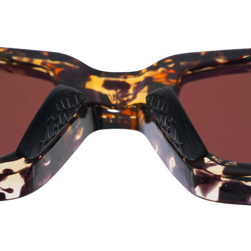 / Brown | gotcha_nose.JPG | Studio view of The Desert Tortoise Low Bones with brown lens