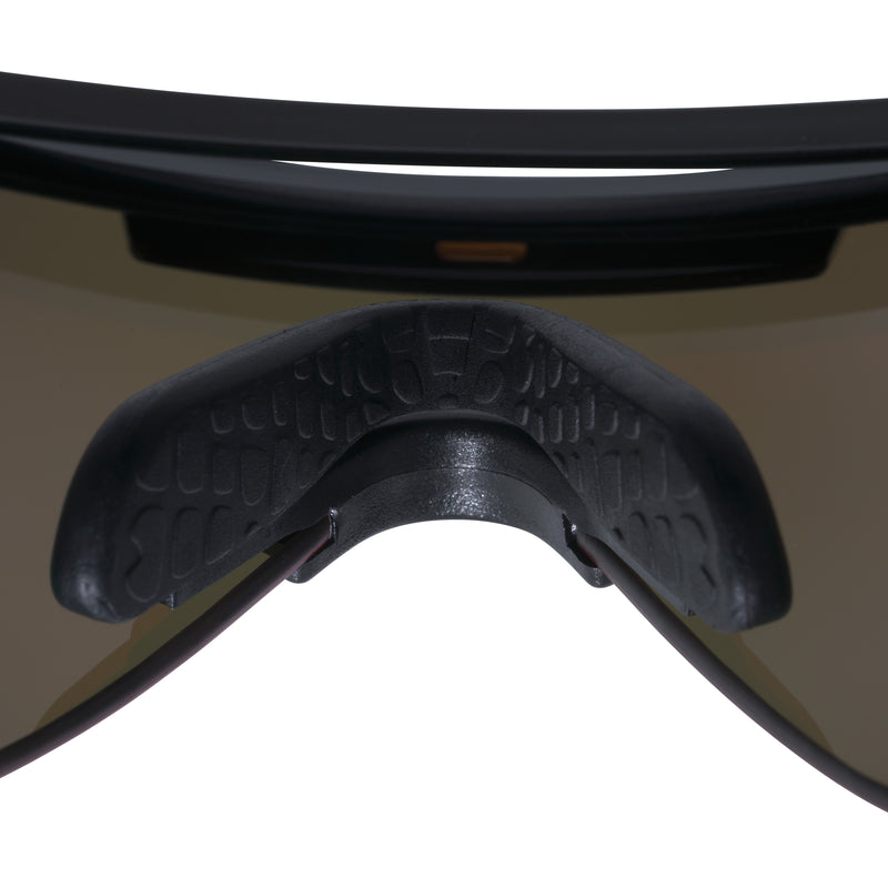 HDPV Polarized Rainbow / Regular | gotcha_nose.JPG | Studio view of The Exec Original 2.0 with hdpv polarized rainbow / regular lens