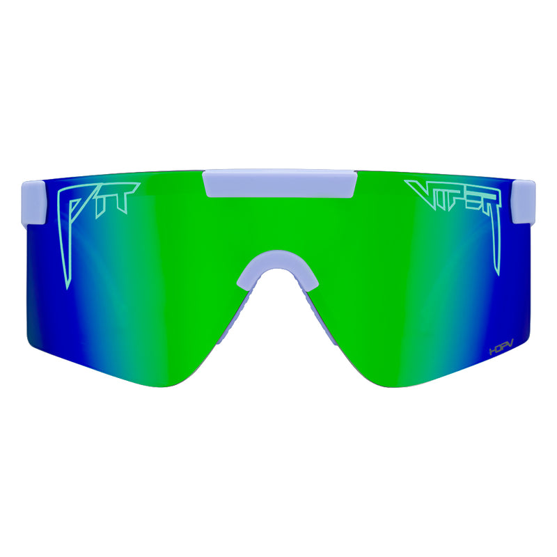 HDPV Polarized Blue-Green / Regular | full_frontal.JPG | Front view of The Moontower Original 2.0 with hdpv polarized blue-green / regular lens on white background