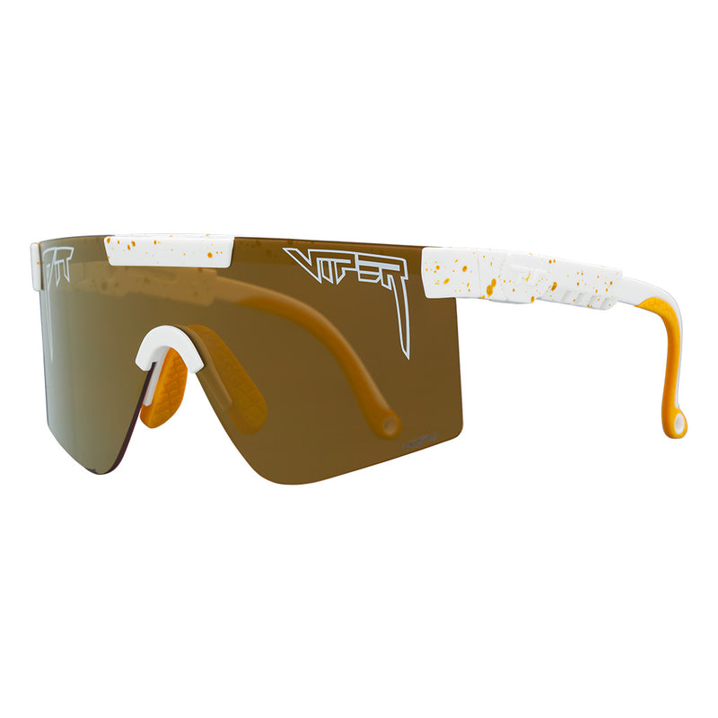HDPV Polarized Gold / Regular | side_view.JPG | Angled view of The Bel Air Original 2.0 with hdpv polarized gold / regular lens on white background