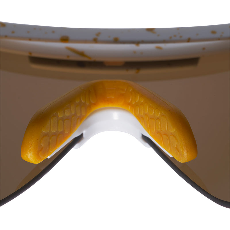 HDPV Polarized Gold / Regular | gotcha_nose.JPG | Studio view of The Bel Air Original 2.0 with hdpv polarized gold / regular lens