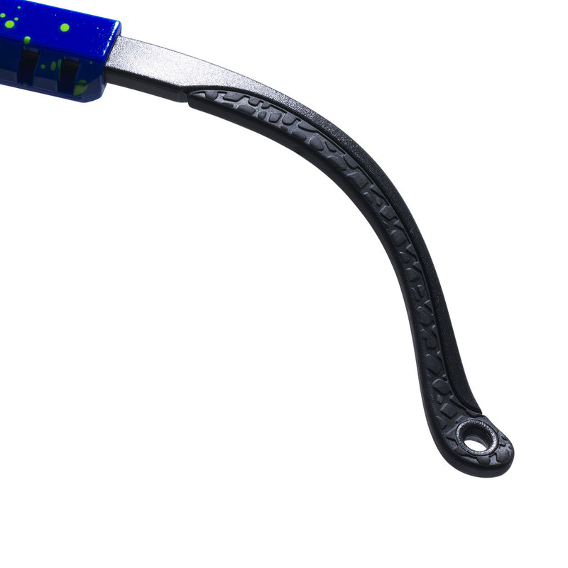 HDPV Polarized Blue-Green / Regular | wow_its_an_earpiece.JPG | Studio view of The Leonardo Original 2.0 with hdpv polarized blue-green / regular lens
