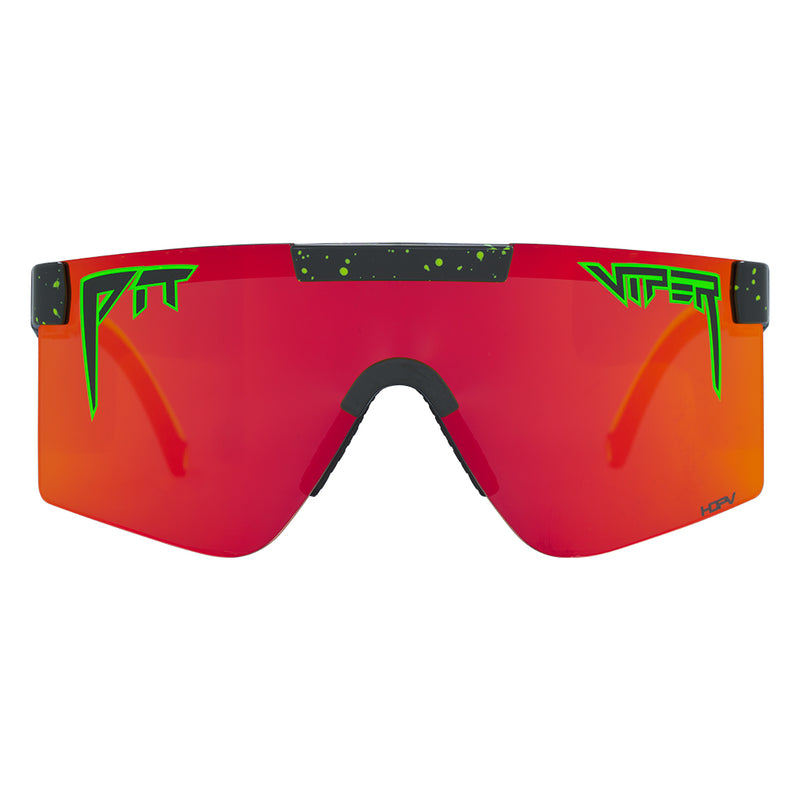 HDPV Polarized Orange / Regular | full_frontal.JPG | Front view of The Monster Bull Original 2.0 with hdpv polarized orange / regular lens on white background
