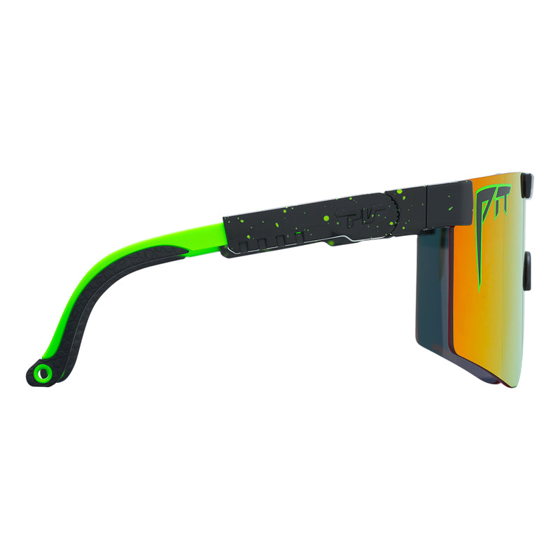 HDPV Polarized Orange / Regular | even_more_side_view.JPG | Angled view of The Monster Bull Original 2.0 with hdpv polarized orange / regular lens on white background