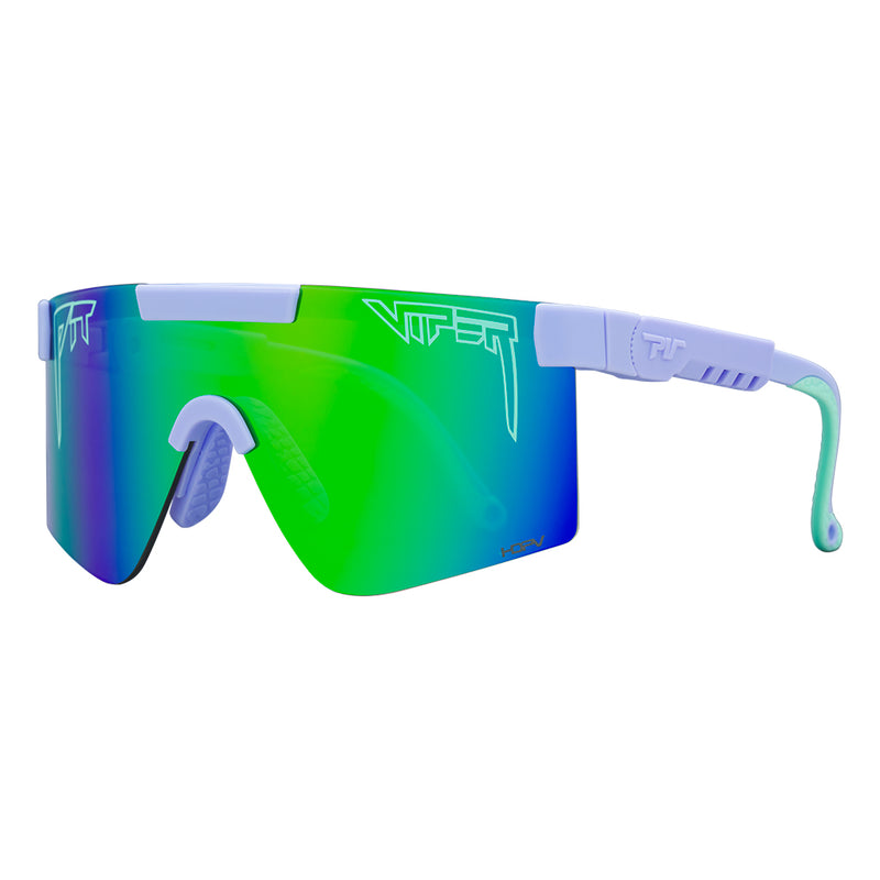 HDPV Polarized Blue-Green / Regular | side_view.JPG | Angled view of The Moontower Original 2.0 with hdpv polarized blue-green / regular lens on white background