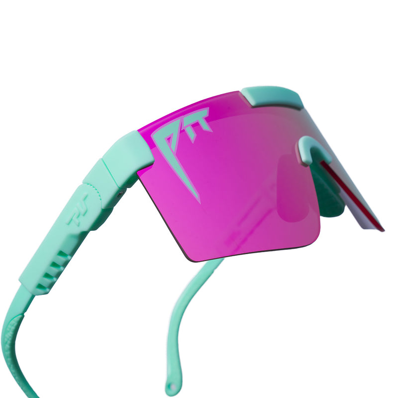 HDPV Polarized Pink / Regular | im_ready_for_my_closeup.JPG | Studio view of The Oral Exam Original 2.0 with hdpv polarized pink / regular lens