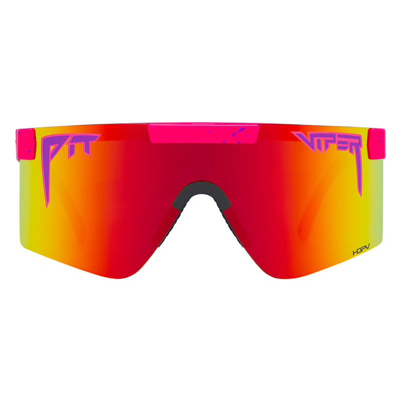 HDPV Polarized Rainbow / Regular | full_frontal.JPG | Front view of The Radical Original 2.0 with hdpv polarized rainbow / regular lens on white background
