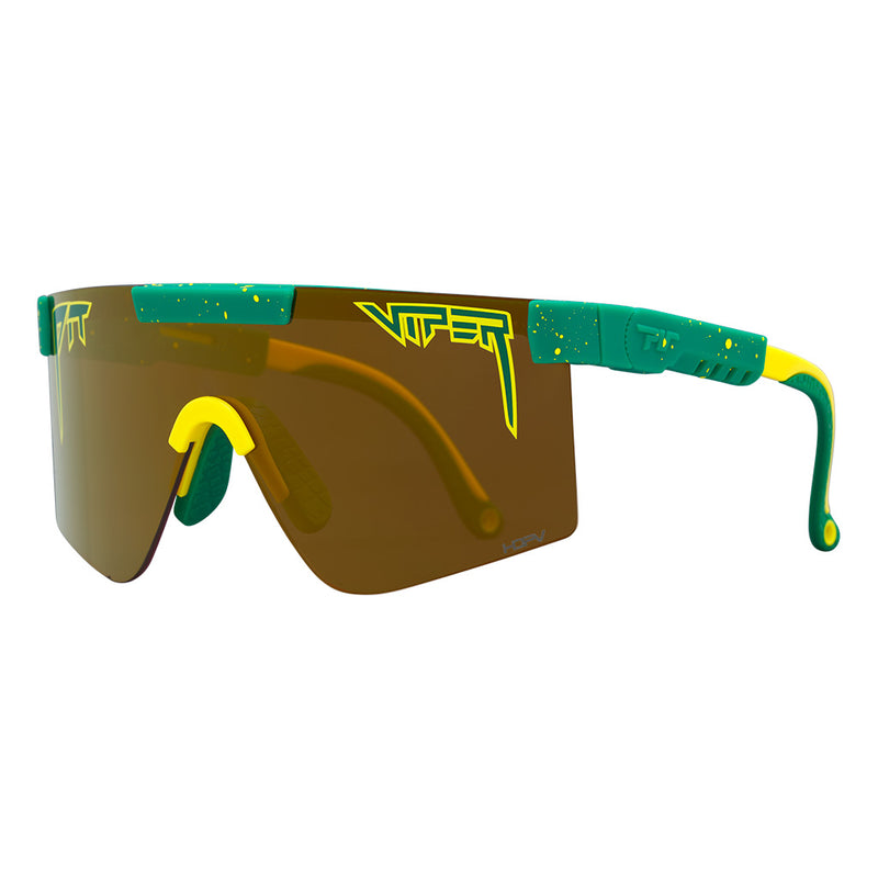 HDPV Polarized Gold / Regular | side_view.JPG | Angled view of The Straya Original 2.0 with hdpv polarized gold / regular lens on white background