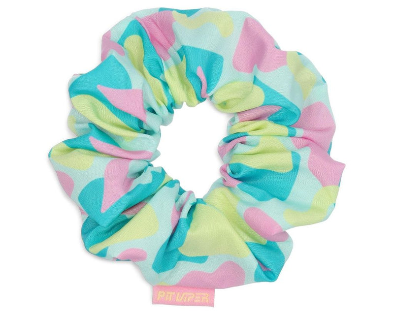  | discount420.JPG | Front view of Passion Aquatica Scrunchie on white background