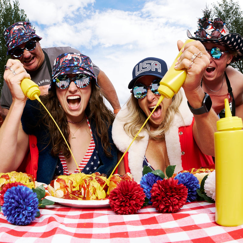 | Macuga_fam.JPG | Photo of men and women wearing the Freedom Ring Mooner