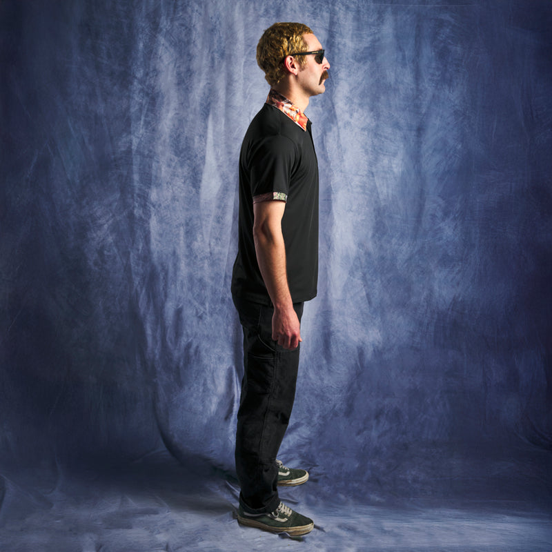  | photo_of_person.JPG | The Actualbush Tech Polo, quarter button up shirt from Pit Viper