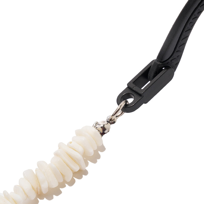  | im_detail_oriented.JPG | The Puka Shell RIG, beaded shell sunglass retainer strap from Pit Viper