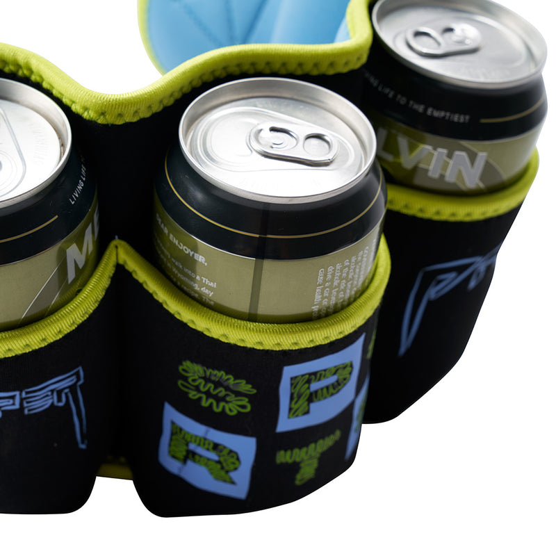  | AHHHHHHH.JPG | Angled view of Rec Center Butt Bar Beer Belt on white background