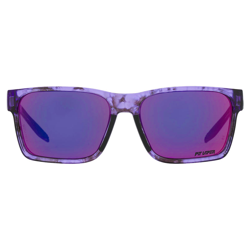 / Z87+ Pink Purple | full_frontal.JPG | Front view of The Shelldon Revlock with z87+ pink purple lens on white background