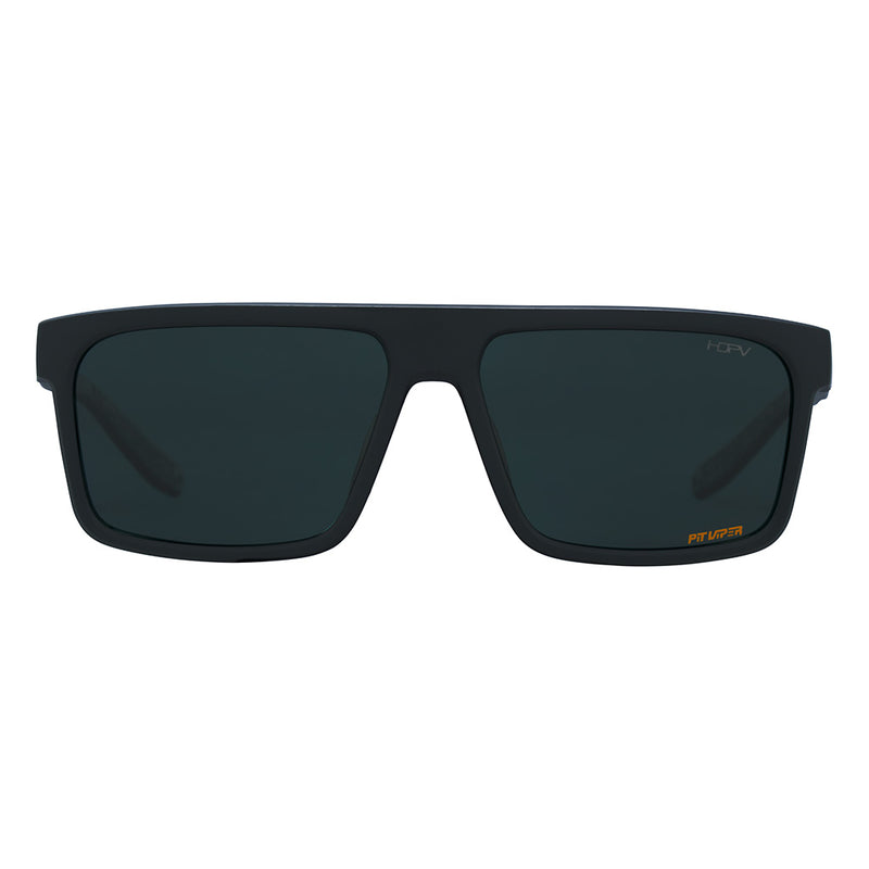 / HDPV Polarized Smoke | full_frontal.JPG | Front view of The Exec Turboshaft with hdpv polarized smoke lens on white background