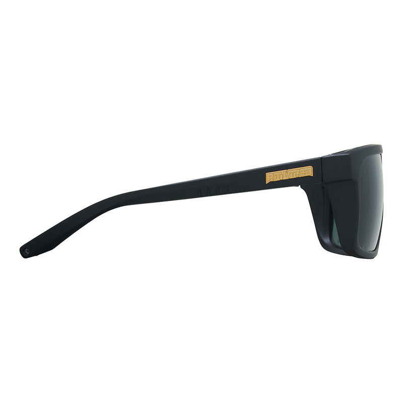 / HDPV Polarized Smoke | even_more_side_view.JPG | Angled view of The Exec Turboshaft with hdpv polarized smoke lens on white background