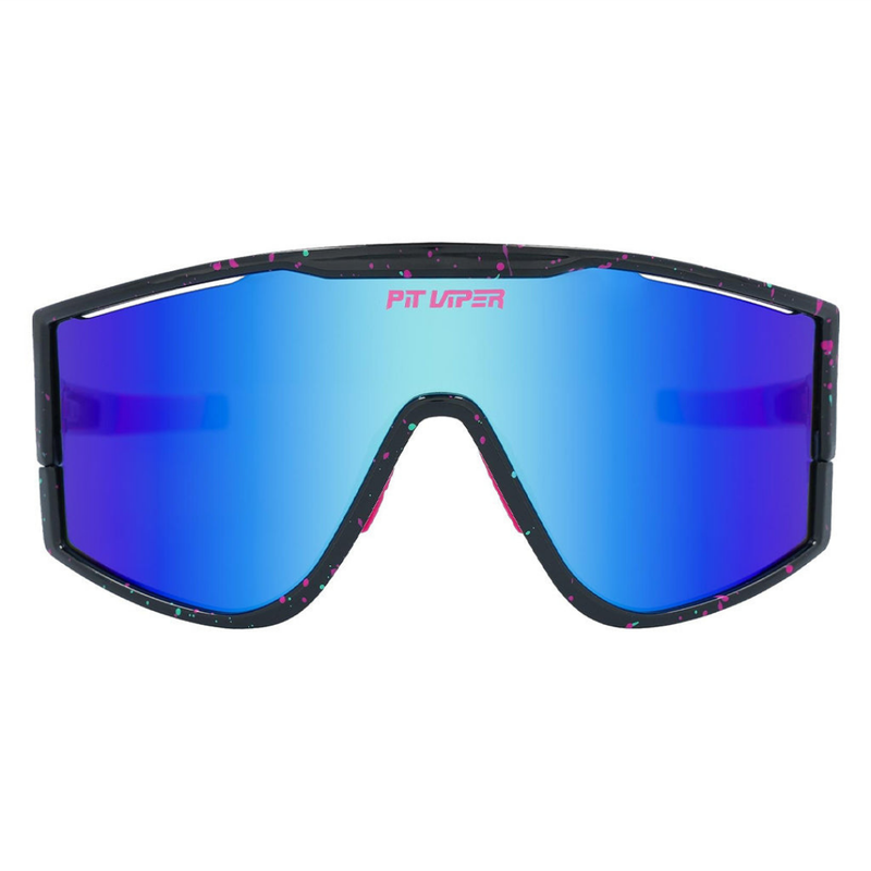 / Blue | full_frontal.JPG | Front view of The Midnight Try-Hard with blue lens on white background