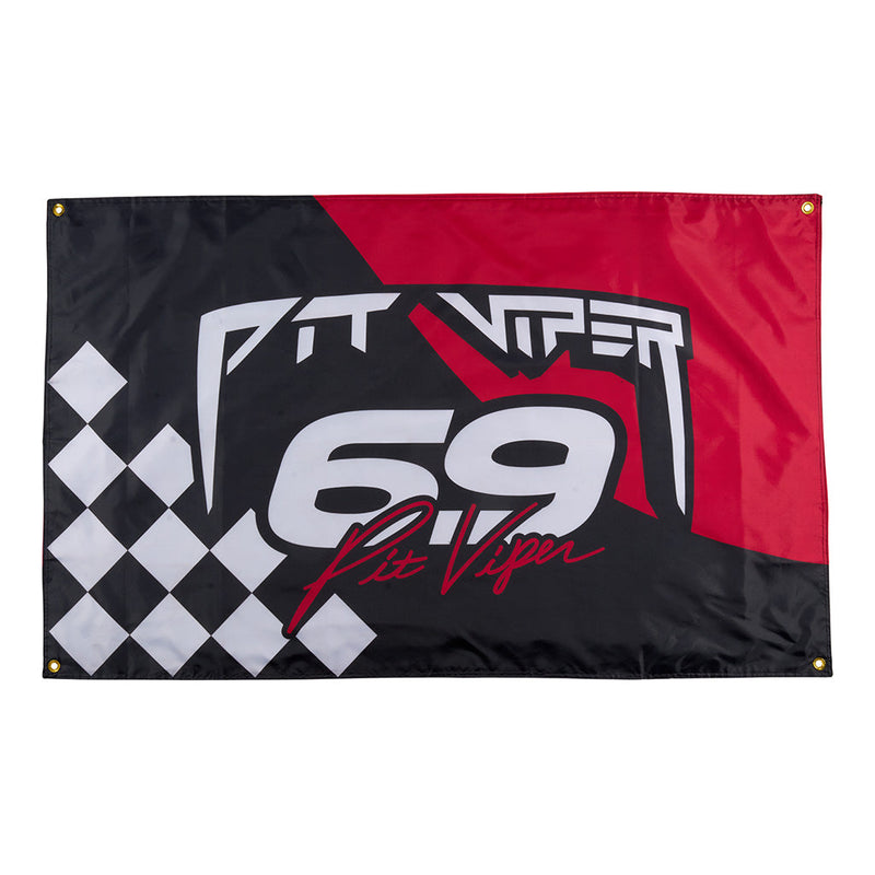  | full_frontal.JPG | The Victory Lane Flag from Pit Viper