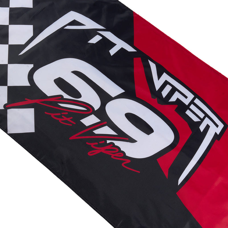  | im_detail_oriented.JPG | The Victory Lane Flag from Pit Viper