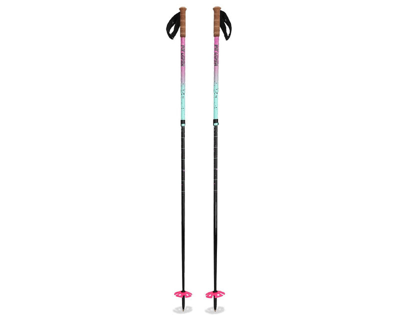  | front_view.JPG | Front view of The Artificial Ski Poles on white background