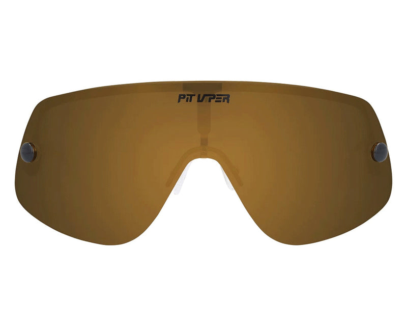 / Polarized Gold | full_frontal.JPG | Front view of The Money Counter Limousine with polarized gold lens on white background