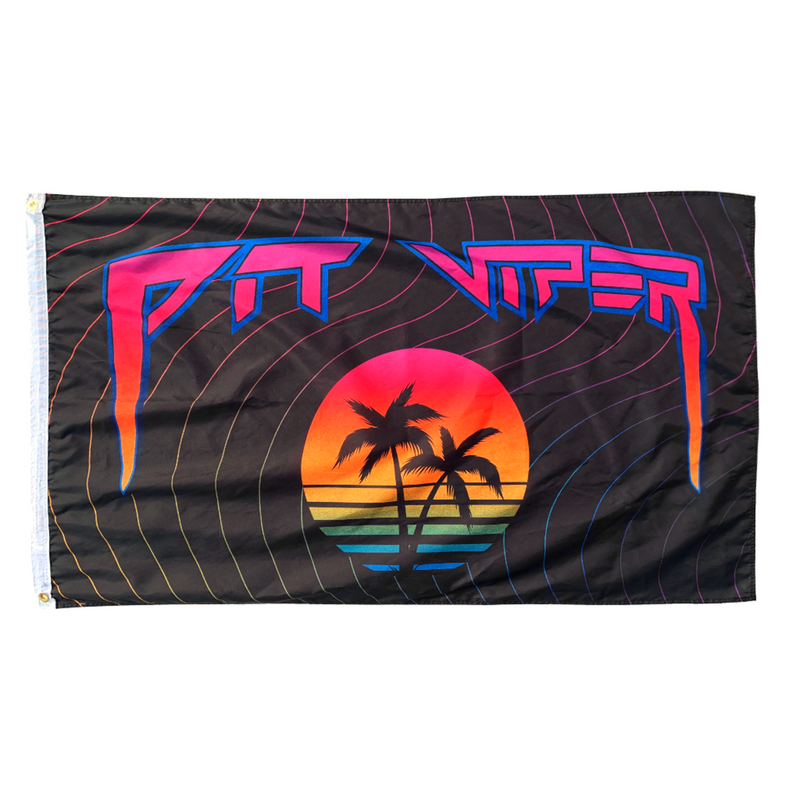  | front_view.JPG | Front view of High Tai'd Flag on white background