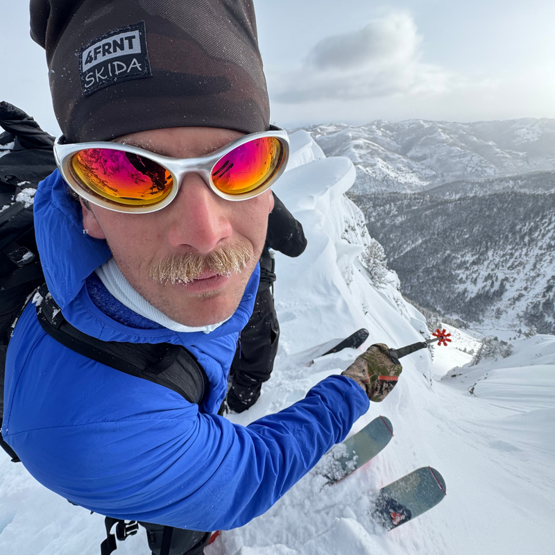 / Z87+ Red | photo_of_person_2.JPG | Person wearing The Inflammation Slammer with Z87+ Red lens