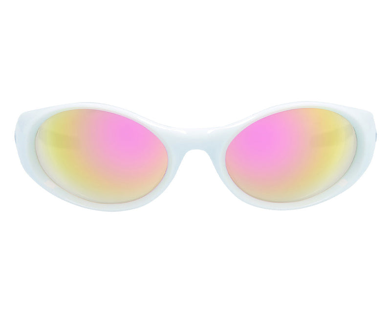 / Pink | full_frontal.JPG | Front view of The Miami Nights Slammer with pink lens on white background