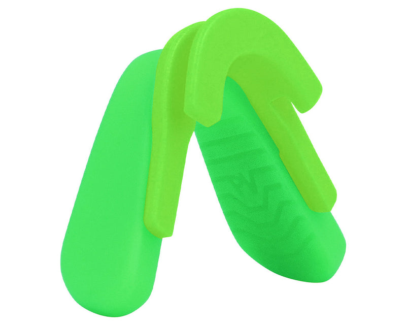 / Neon Green | side_view.JPG | Close-up detail view of Nosepiece 2000+ with Neon Green lens