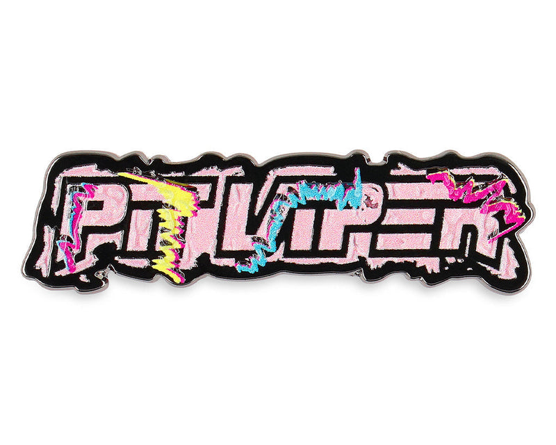  | front_view.JPG | Front view of Pit Viper Mini Fangs Pin on white background