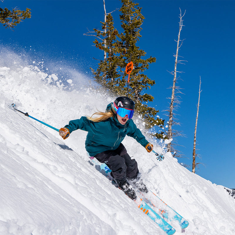  | photo_of_person.JPG | Person wearing The Roost Rocket Proform Goggle sunglasses
