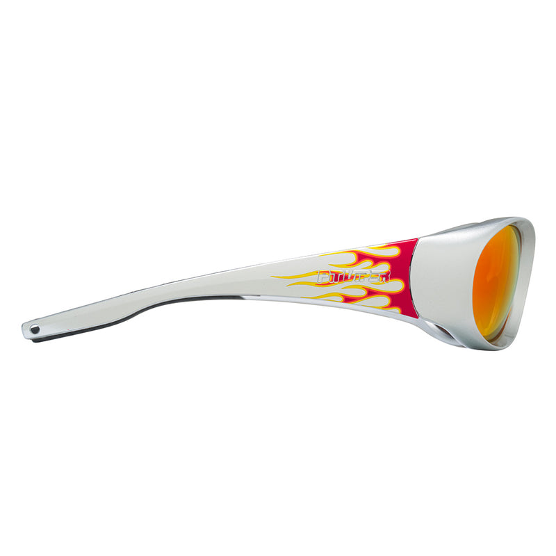 / Z87+ Red | even_more_side_view.JPG | Angled view of The Inflammation Slammer with z87+ red lens on white background