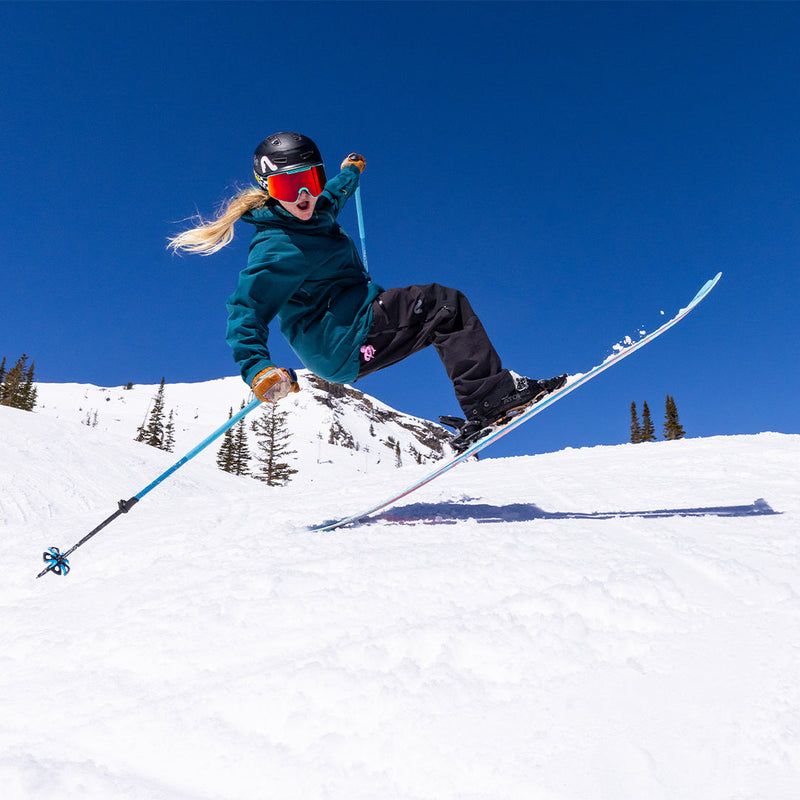  | photo_of_person.JPG | Person wearing The Snowmachine Proform Goggle sunglasses