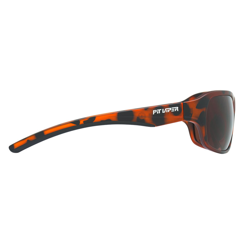 / Brown | even_more_side_view.JPG | Angled view of The Landlocked Somox with brown lens on white background